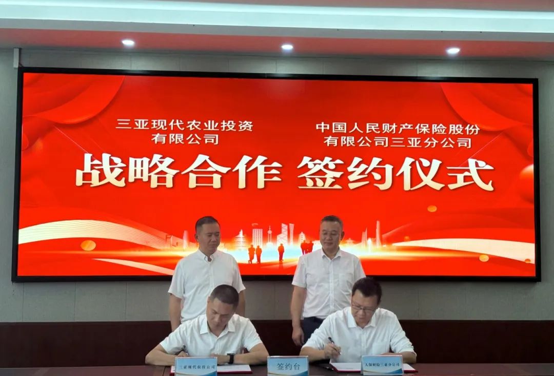 成功簽約！金融賦能助力現(xiàn)代農(nóng)業(yè)產(chǎn)業(yè)蓬勃發(fā)展